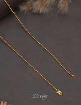 KY1011355 - Gold Toned pair Anklet 2-Zilmor